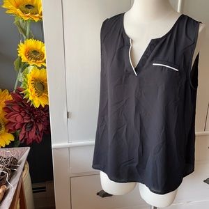 Covington sleeveless blouse